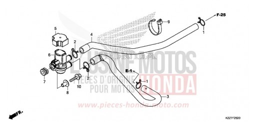 ELECTROVANNE INJECTION D'AIR CRF250RLAK de 2019